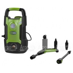 Мойка высокого давления GreenWorks GPWG1 100 бар в Перми