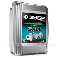 Масло минеральное Зубр Extra 5 л для смазки цепей в Перми