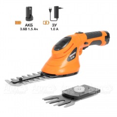 Аккумуляторный кусторез Daewoo DAHT 436Li SET в Перми