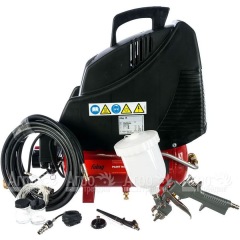 Компрессор поршневой безмасляный Fubag Paint Master Kit OL195 /6+ 3 предмета в Перми