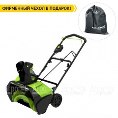 Снегоуборщик аккумуляторный GreenWorks G40ST40 (без аккумулятора и зарядного устройства) в Перми
