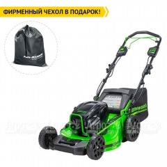 Газонокосилка аккумуляторная GreenWorks GC82HPLM51 (без аккумулятора и зарядного устройства) в Перми