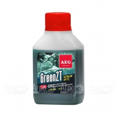 Масло синтетическое AEG Green HP 2T Motor Oil API TC 100 мл для 2-х тактных двигателей в Перми