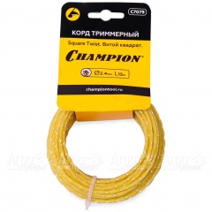 Корд триммерный Champion Square Twist 2.4мм, 15м (витой квадрат) в Перми