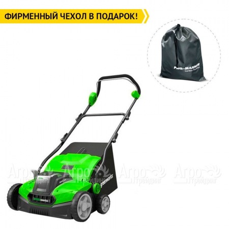 Аккумуляторный вертикуттер GreenWorks GD40SC36 (2511507UB) в Перми