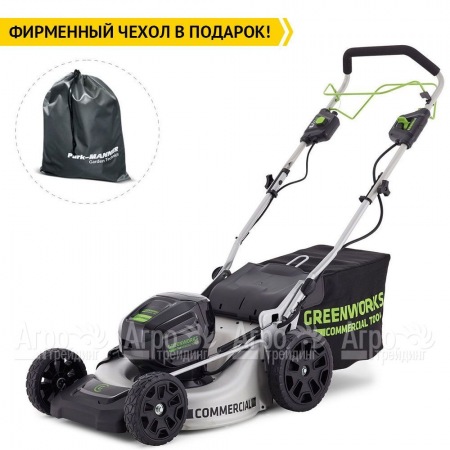 Газонокосилка аккумуляторная GreenWorks GC82LM51 (без батареи и зарядного устройства)  в Перми