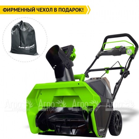 Снегоуборщик аккумуляторный GreenWorks GD40SB в Перми