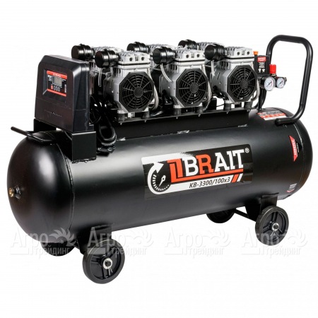 Компрессор безмаслянный Brait КВ-3300/100Х3 в Перми