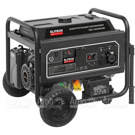 Бензогенератор Elitech GES 10000ЕAW 8 кВт  в Перми