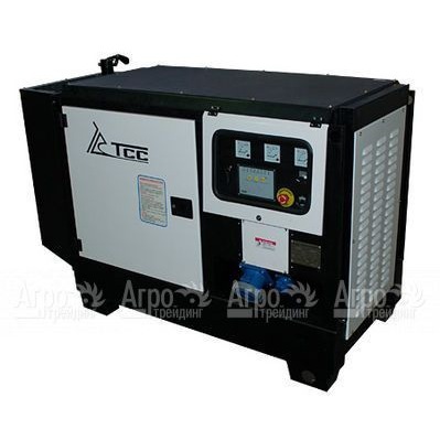 Дизельная электростанция TCC LS-28/1P в кожухе в Перми