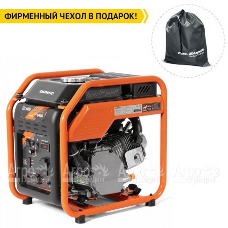 Инверторный бензогенератор Daewoo GDA 4400 i 3.4 кВт в Перми