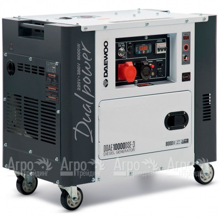 Дизельгенератор Daewoo DDAE 10000DSE-3 DUAL POWER 220=380 7.2 кВт в Перми