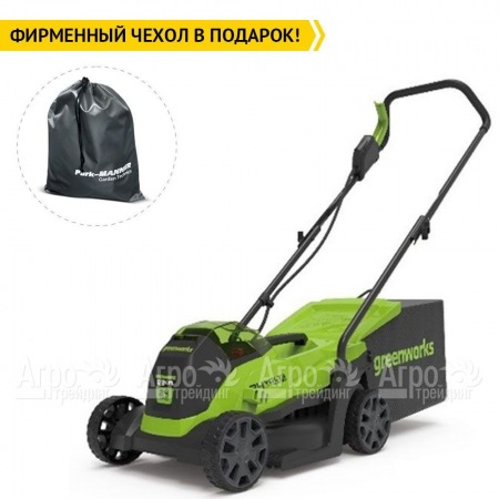 Газонокосилка аккумуляторная GreenWorks GD24LM33K4  в Перми