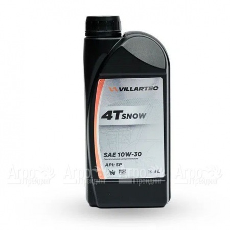 Масло моторное зимнее Villartec 4T Snow SAE 10W-30, 1 л для 4-х тактных двигателей  в Перми