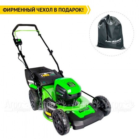 Газонокосилка аккумуляторная GreenWorks GD60LM46SPK4  в Перми