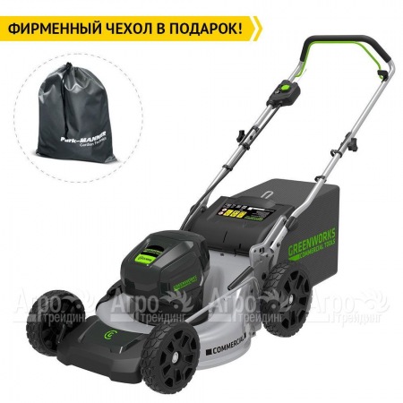 Газонокосилка аккумуляторная GreenWorks GС82LM46 (без батареи и зарядного устройства) в Перми