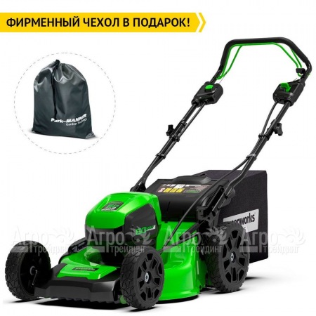 Газонокосилка аккумуляторная GreenWorks GD60LM46SP (без батареи и зарядного устройства)  в Перми