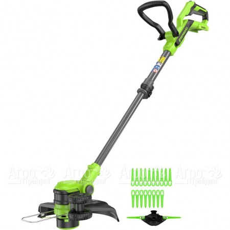 Аккумуляторный триммер GreenWorks G24LT301 2 Ач в Перми