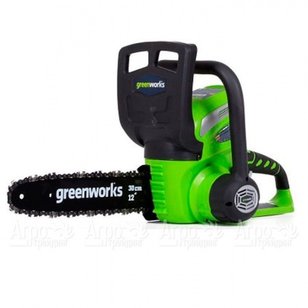 Аккумуляторная пила GreenWorks G40CS30II-12" (без аккумулятора и зарядного устройства) в Перми