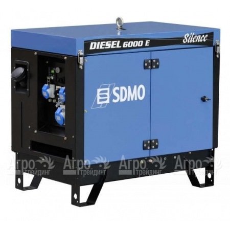 Дизельгенератор SDMO Diesel 6000 E Silence 5.2 кВт в Перми