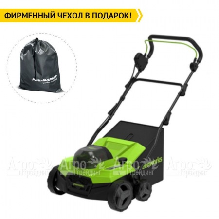 Аккумуляторный вертикуттер GreenWorks GD40SC38II (без аккумулятора и зарядного устройства)  в Перми