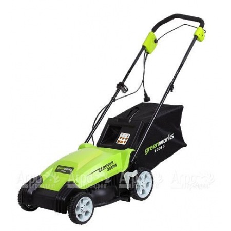 Газонокосилка электрическая GreenWorks GLM1035 1000 Вт в Перми