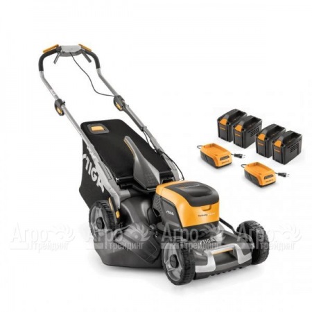 Газонокосилка аккумуляторная Stiga Twinclip 50 SQ DAE в Перми