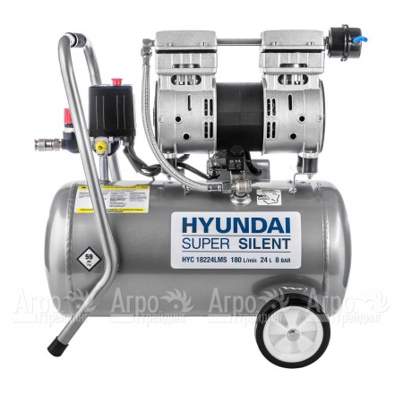 Компрессор поршневой безмасляный Hyundai HYC 18224LMS в Перми