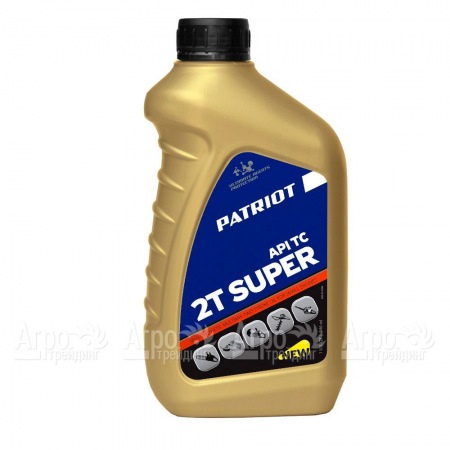 Масло полусинтетическое Patriot Super Active API TC 0.946 л для 2-х тактных двигателей  в Перми