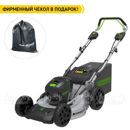 Газонокосилка аккумуляторная GreenWorks GC82LM46SP (без батареи и зарядного устройства)  в Перми