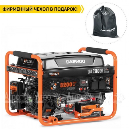 Бензогенератор Daewoo GDA 3500DFE 2.8 кВт в Перми