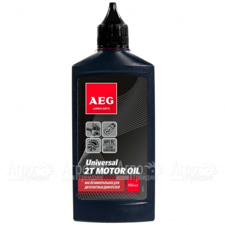 Масло минеральное AEG Universal 2T Motor Oil API TC 100 мл для 2-х тактных двигателей в Перми