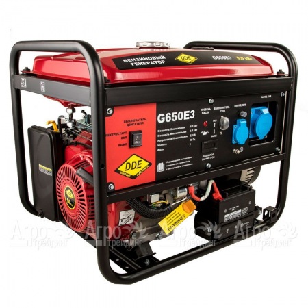 Бензогенератор DDE G650E3 6 кВт  в Перми