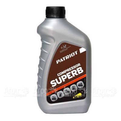 Масло Patriot Compressor OIL GTD 250/VG 100 0.946 л для компрессоров в Перми