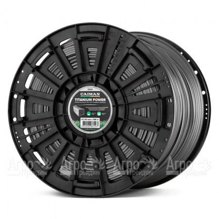 Профессиональная леска Titanium Power квадрат 3 мм 896 м для триммеров Caiman  в Перми