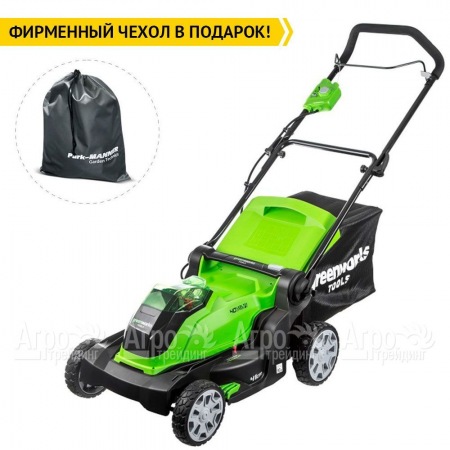 Газонокосилка аккумуляторная GreenWorks G40LM41K3  в Перми