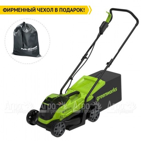 Газонокосилка аккумуляторная GreenWorks GD24LM33K2  в Перми