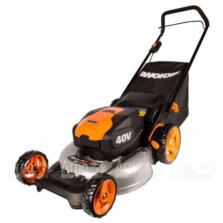 Газонокосилка аккумуляторная Worx WG751E в Перми