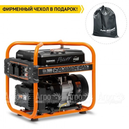 Бензогенератор инверторный Daewoo GDA 2600i 2 кВт в Перми