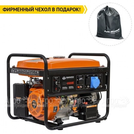 Бензогенератор Daewoo GDA 6500E 5 кВт в Перми