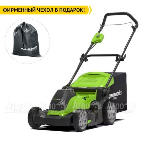 Газонокосилка аккумуляторная GreenWorks G40LM41 (без аккумулятора и зарядного устройства) в Перми