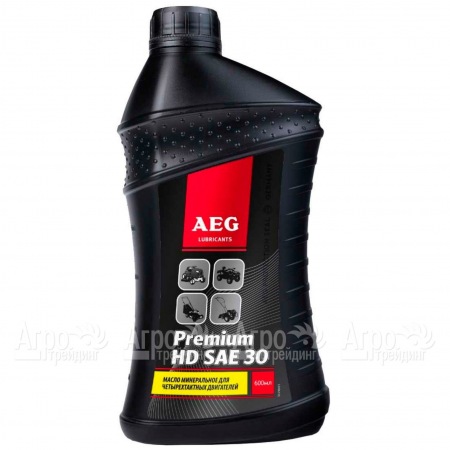 Масло AEG Premium HD SAE 30 API SJ/CF 0.6 л для 4-х тактных двигателей в Перми