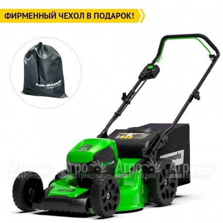 Газонокосилка аккумуляторная GreenWorks GD60LM46HPK4  в Перми