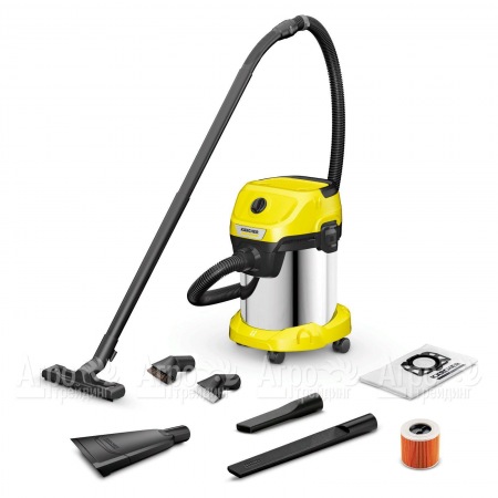 Хозяйственный пылесос Karcher WD 3 S V-17/6/20 Car  в Перми