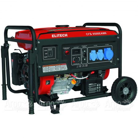 Бензогенератор Elitech СГБ 9500ЕАМК 7 кВт  в Перми