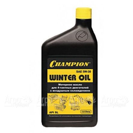 Масло минеральное Champion SAE 5W30 API SL/CF 0.6 л для 4-тактных двигателей  в Перми
