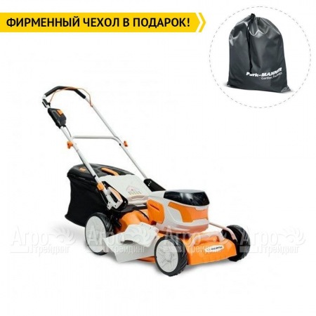 Газонокосилка аккумуляторная Villartec MA4046 SET AM408 + AC402 в Перми