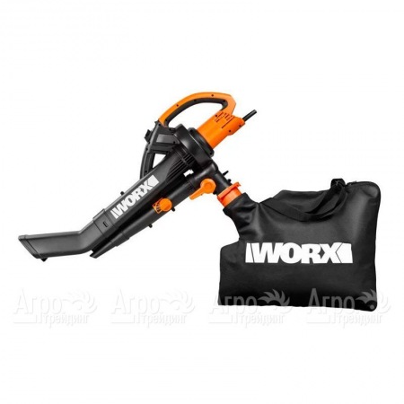 Воздуходувка-пылесос электрический Worx WG505E в Перми