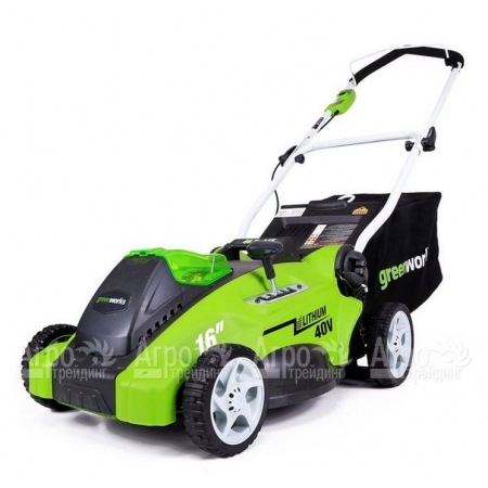 Газонокосилка аккумуляторная GreenWorks G-Max G40LM40 (без аккумулятора и зарядного устройства) в Перми