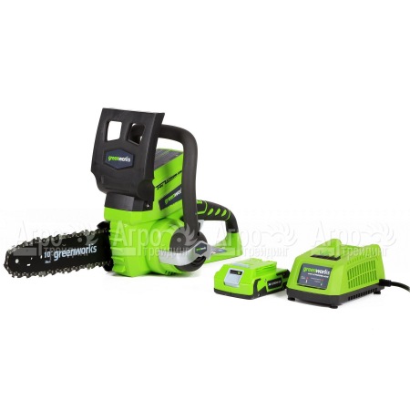 Аккумуляторная пила GreenWorks GD24CSK2-10" в Перми